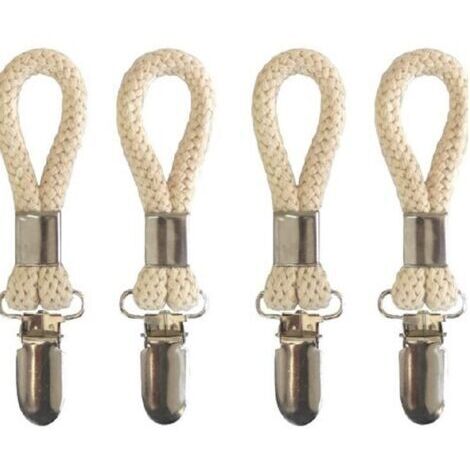 4 Pièces Pince à Serviette, Accroche Torchon, Crochet Torchon Porte Serviette Salle de Bain, Clips Porte-Torchon Placards Serviettes Suspendues
