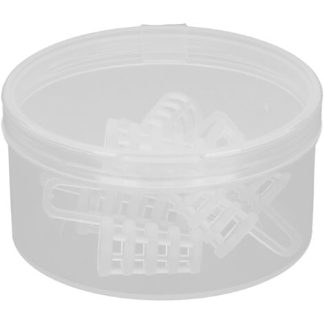 4 Pièces Pince Nez Anti Ronflement Transparente, Dispositif Confortable pour Dormir et Réduire le Ronflement