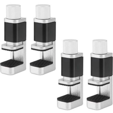4 Pièces Pince pour Écran de Smartphone, Clip en Métal Réglable Pince pour Samsung,Huawei,Tablettes, Écran LCD