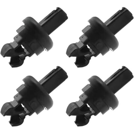 4 Pièces Plastique Clips De Fixation Pour Voiture, Clips De Fixation En Plastique Pour 7705099001 79916JD00A, Clips Pour Le Coffre Arrière 8200675047, Clip Lanière Panneau Coffre Voiture
