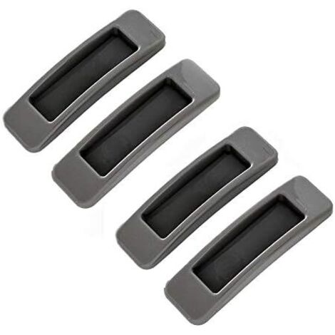 4 Pièces Poignée Autocollante Porte Coulissante - Gris-Fei Yu