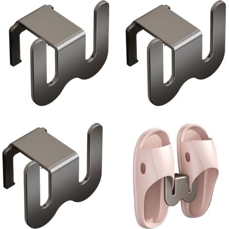 LOT DE 8 Cintres à Chaussures En Acier Inoxydable, Peu Encombrants