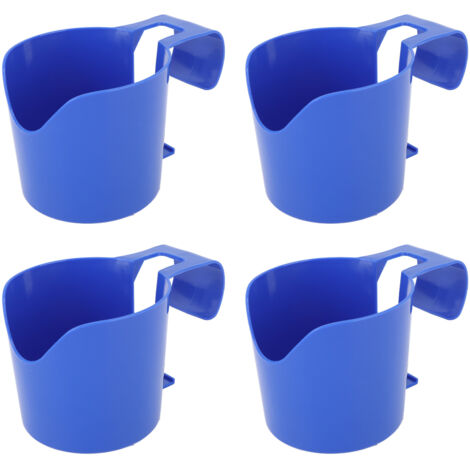4 pièces Porte-gobelet pour piscine hors sol, résistant aux renversements, poignée robuste, support de boissons de piscine