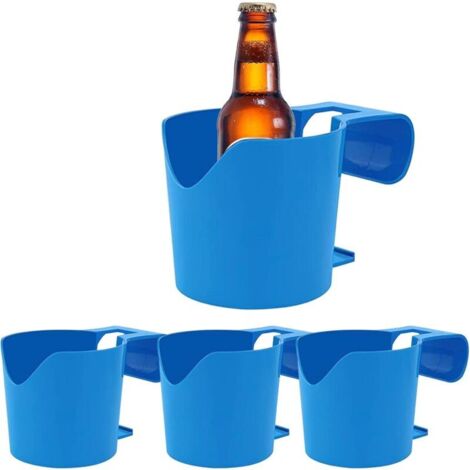 4 pièces Porte-Piscine Porte-gobelet pour Piscine Hors Sol Porte-gobelets Piscine pour Boissons Hors Sol Accessoire Piscine Universel pour Lunettes Soleil et canettes Boisson