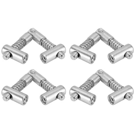 4 Pièces Profils à Connecteur d'Ancrage Fixations Invisibles Norme Européenne 4040 Angle Variable 0-180°