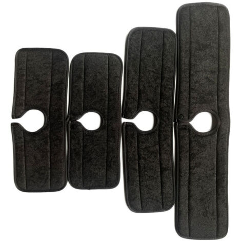 4 pièces robinet pad toilette lavabo robinet absorbant pad anti éclaboussures cuisine bain lavabo absorbant pad