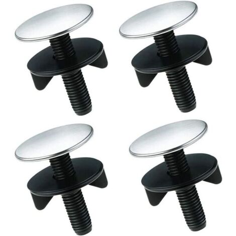 4 Pièces Robinet Trou Couvercle, Robinet Couvercle Trou Cuisine, Bouchon Trou Robinet D'évier, Acier Inoxydable Robinet Trou Couvercle pour Accessoires d'Évier Cuisine, Salle Bain à Maison (12-40mm)