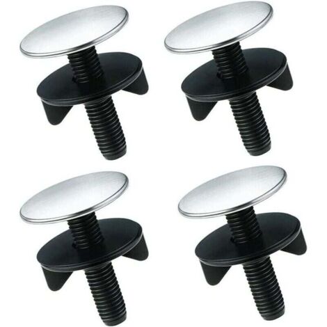 4 Pièces Robinet Trou Couvercle, Robinet Couvercle Trou Cuisine, Bouchon Trou Robinet D'évier, Acier Inoxydable Robinet Trou Couvercle pour Accessoires d'évier Cuisine, Salle Bain à Maison (12-40mm)