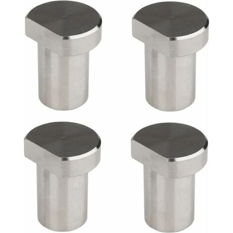 4 pièces Serrage de Table à Bois 20 mm, Arrêt en alliage d'aluminium banc de travail pour chien pince pour chien, T Track travail du bois accessoires de banc de travail pour trou