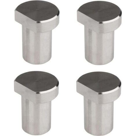 4 pièces Serrage de Table à Bois, Arrêts en Acier Inoxydable pour Table de Travail du Bois, Établis de Menuiserie pour Trou de Chiens, pour Fixer les Pièces