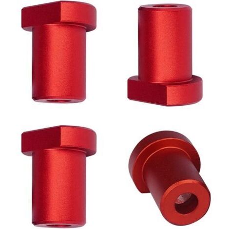4 pièces Serrage de Table à Bois, Arrêts en Alliage d'aluminium pour Table de Travail du Bois, Établis de Menuiserie pour Trou de Chiens, pour Fixer les Pièces