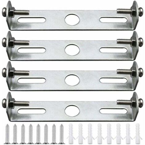 4 Pièces Support de Fixation pour Plafonnier 105mm Luminaire Suspendu Accessoires Lustre de Plafond Plafonnier Plaque de Base Plaques de Lampe de Plafond Supports de Plaque et Accessoires