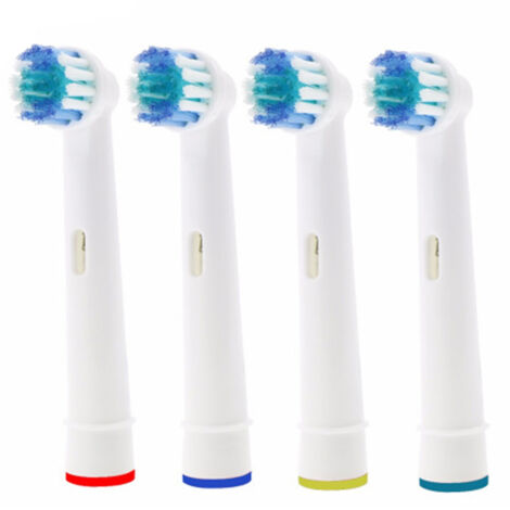4 Pièces Têtes de Brosse à Dents Électrique de Rechange, Accessoires pour Soins Dentaires