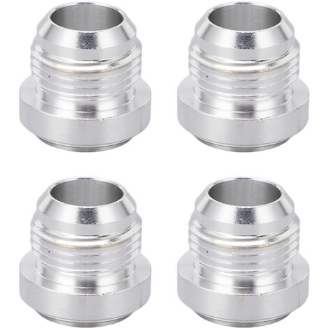4 pièces universel AN12 en alliage d'aluminium 12AN filetage mle billette soudure dans le raccord Bonde Installation Simple