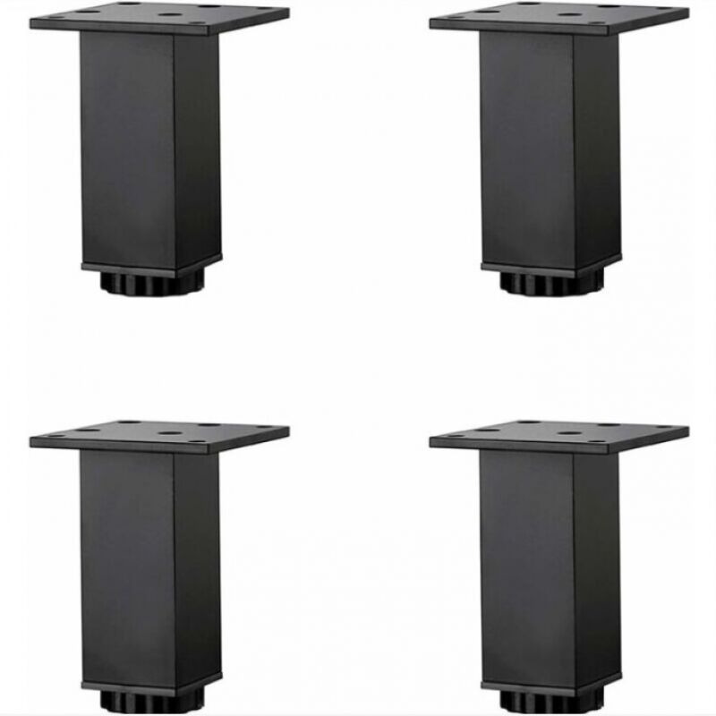 Linghhang - 4 Pièces(15cm) Pieds de Meubles en Alliage D'aluminium Réglables en Hauteur,Pieds de Table Basse de Canapé,Pieds D'armoire de Salle de