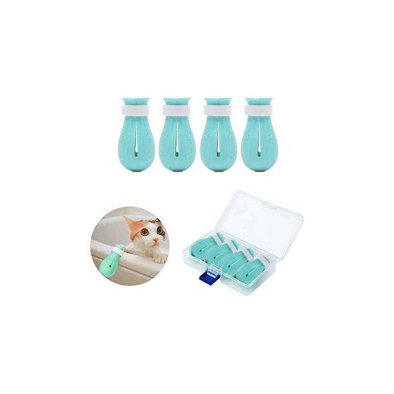 Perle Rareit - 4 piedini di gatto in silicone di