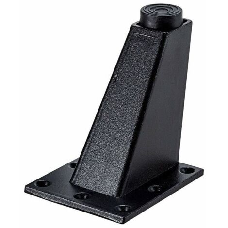 4 Pieds de Meuble - Pieds de Meuble Triangle Noir, 9cm Pieds de Canapé Armoires Pieds de Meubles Pieds de Cuisine Petit Déjeuner Bar Bureau Pieds de Table pour Meuble Canapé Table Lit Salon Cuisine