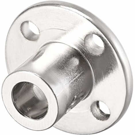4 piezas de acoplamiento de brida para eje guía de motor, conector de motor de 6 mm de diámetro interior, H12D10 rígido para piezas de bricolaje
