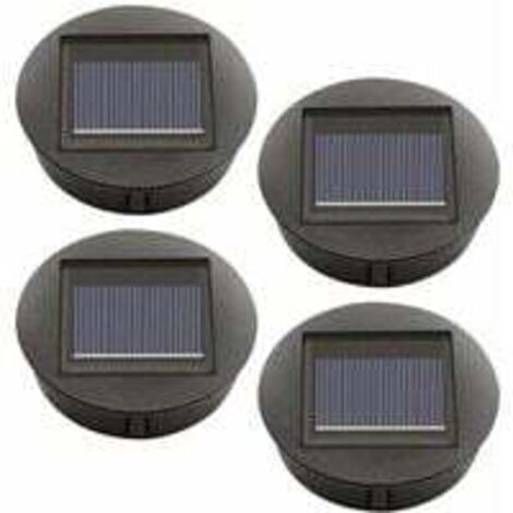 4 piezas de repuesto para luces solares con bombillas LED