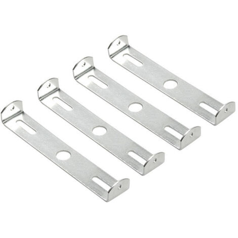 [4 piezas] Soporte de fijación para lámpara de techo de 115 mm, accesorios para lámparas colgantes, placa base para lámpara de techo, placas para lámparas de techo, soportes y accesorios para placas