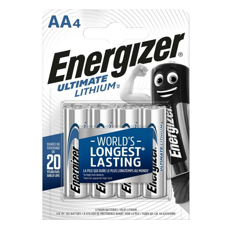 Energizer - Pile au lithium aa 1.5 v Ultimate 4-Blister