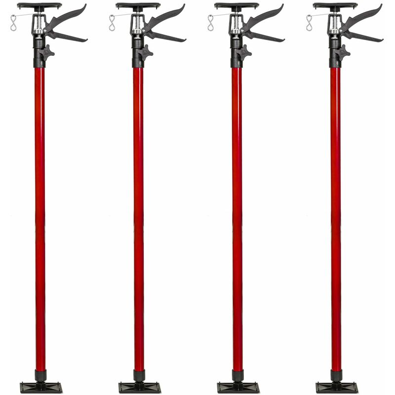 4 plasterboard props 115 up to max. 290cm build prop, support prop