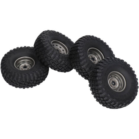 4 Pneus tout-terrain 1.9 pouces pour SCX10, Axial, RC Crawler, amélioration voiture 1/10, caoutchouc souple