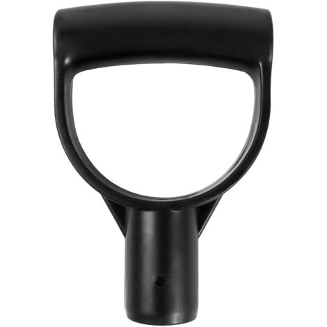 4 Poignée de pelle, Diamètre 28mm, En D, Polypropylène, Pour bêche fourche