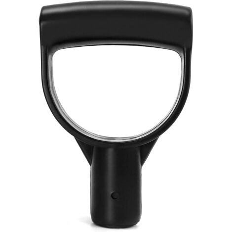 4 Poignée de pelle, Diamètre 28mm, En D, Polypropylène, Pour bêche fourche