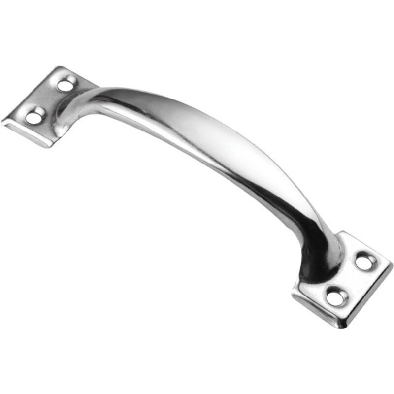 4 Poignées Poignee de Meuble Bouton de Porte Poignee Entraxe Rustiques en fer Pour Cuisine Porte de Grange Jardin Remise (122MM)