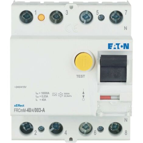 4-poliger Differenzialschalter Typ A FRCmM-40/4/003-A