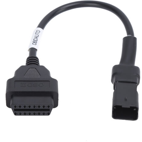4-poliges OBD-Diagnosekabel, OBD-Adapter für Motorräder, Motorrad-Diagnosegerät, Ersatz-OBD2-Verlängerungsstecker für Ducati-Motorräder.