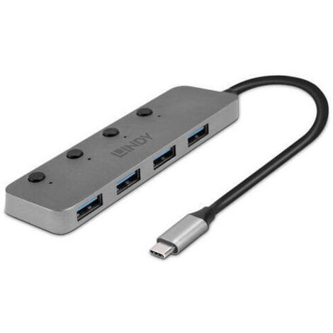 4 PORT USB 3.2 TYPE C HUB