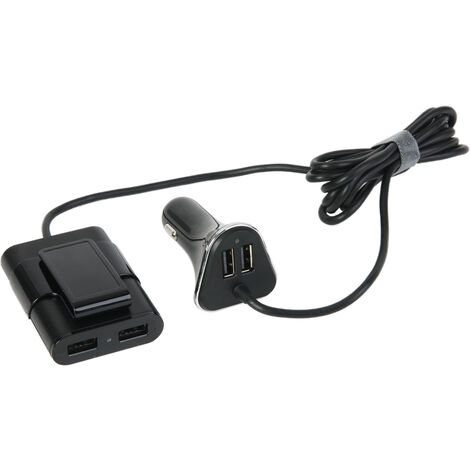 4-Port USB Ladestecker XXL 9,6A