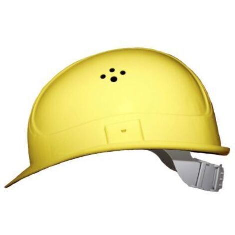 4-Punkt-Schutzhelm gelb