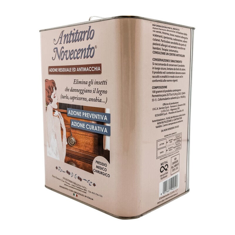 Capaldo - antitarlo novecento LT.2,5. Prezzo per 1...