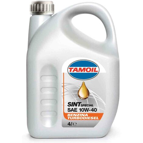 Lt 4 olio lubrificante Tamoil Special Sint 10W40 per motori diesel e benzina