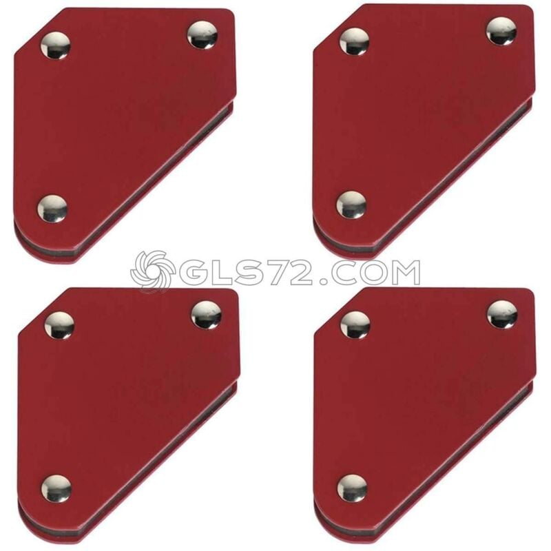 

4 Pz Escuadra Magnetica Para Soldar 4,5 Kg Fervi S057/060S