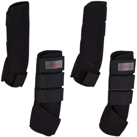 4 Pz  Set Paranocche per Pony Neri 320131 Kerbl
