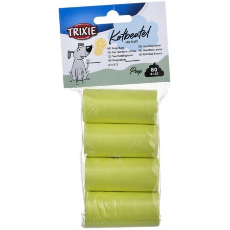 4 ROLLOS DE 20 BOLSAS AROMA LIMON AMARIL