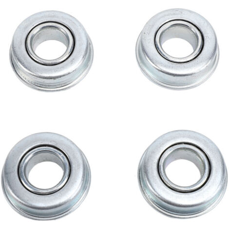 4 roulements de tondeuse à gazon en acier 12,7 mm x 28,6 mm, roulements de remplacement robustes pour arbre de tondeuse