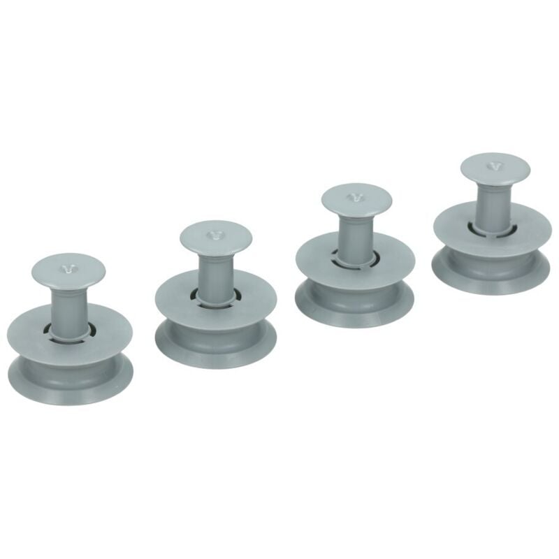 Whirlpool - 4 Roulettes panier supérieur (303696-30937) (481252888113) Lave-vaisselle bauknecht, laden, ikea ignis, ki