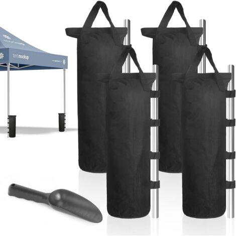 4 Sac De Lestage, Tissu Oxford, 9-12Kg, Pour Tonnelle, Pergola, Extérieur