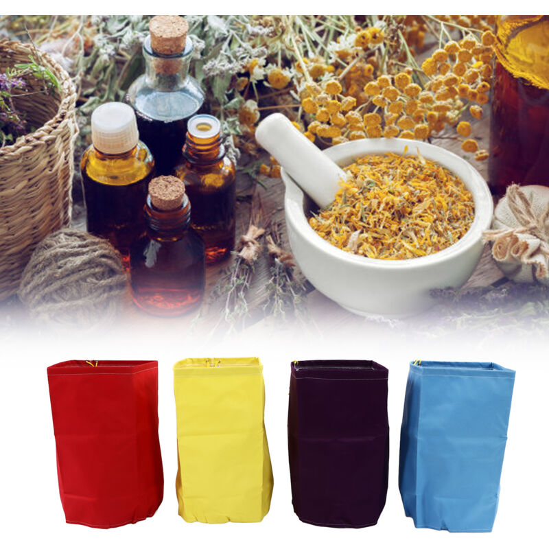 4 sacs 5 gallons sac d'extraction de filtre à base de plantes 25/73/160/220 microns pour huile essentielle