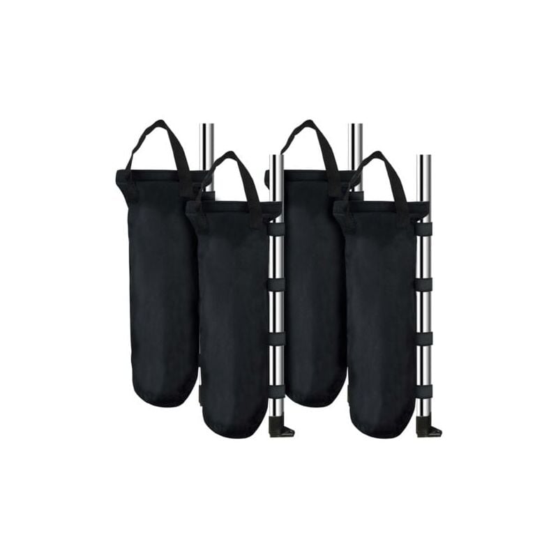 4 Sacs de Sable - Utilisés pour Augmenter Le Poids de la Jambe des Tonnelles Pop-Up, Tentes de Jardin, Parasols, Trampolines