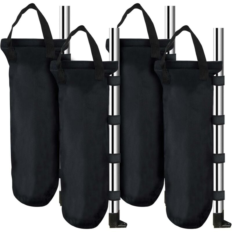 4 Sacs de Sable - Utilisés pour Augmenter Le Poids de la Jambe des Tonnelles Pop-Up, Tentes de Jardin, Parasols, Trampolines