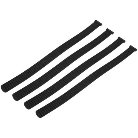 4 sangles de 35cm pour le maintien des roues sur porte-vélos Atera