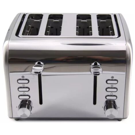 4-scheiben-toaster, 1600 w, grau - Little Balance - 8698