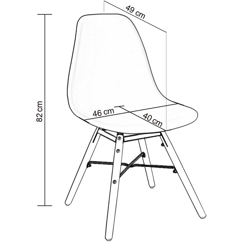 Huis 4 Set Stuhle Esszimmerstuhle Stuhl Sessel Retro Dunkelgrau Kingpower Stoelen Thinkinganglicans Org Uk