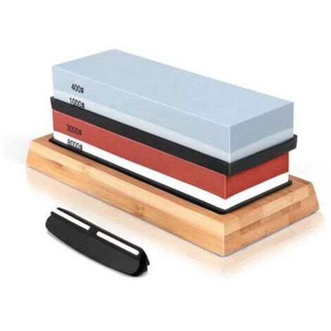 4-sided sharpening stone, grit 400/1000, 3000/8000 grit